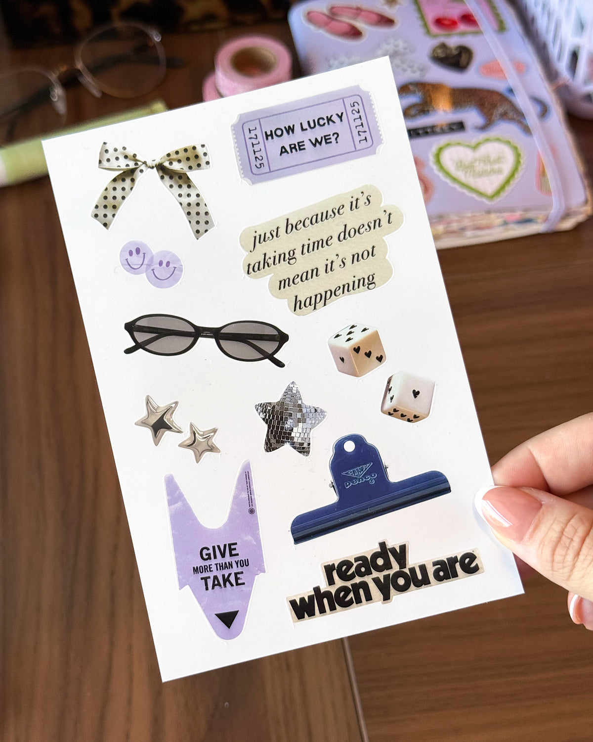 Ready When You Are Sticker Sheet