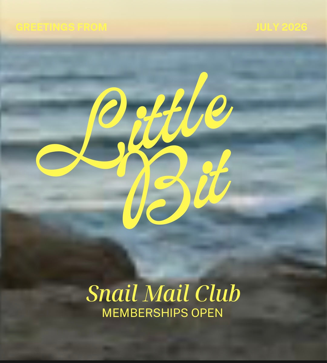 Snail Mail Subscription